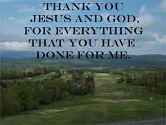 Thank you Jesus last