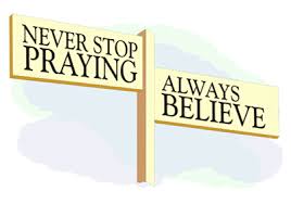 why pray never stop