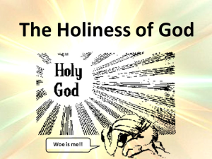 gods-holiness